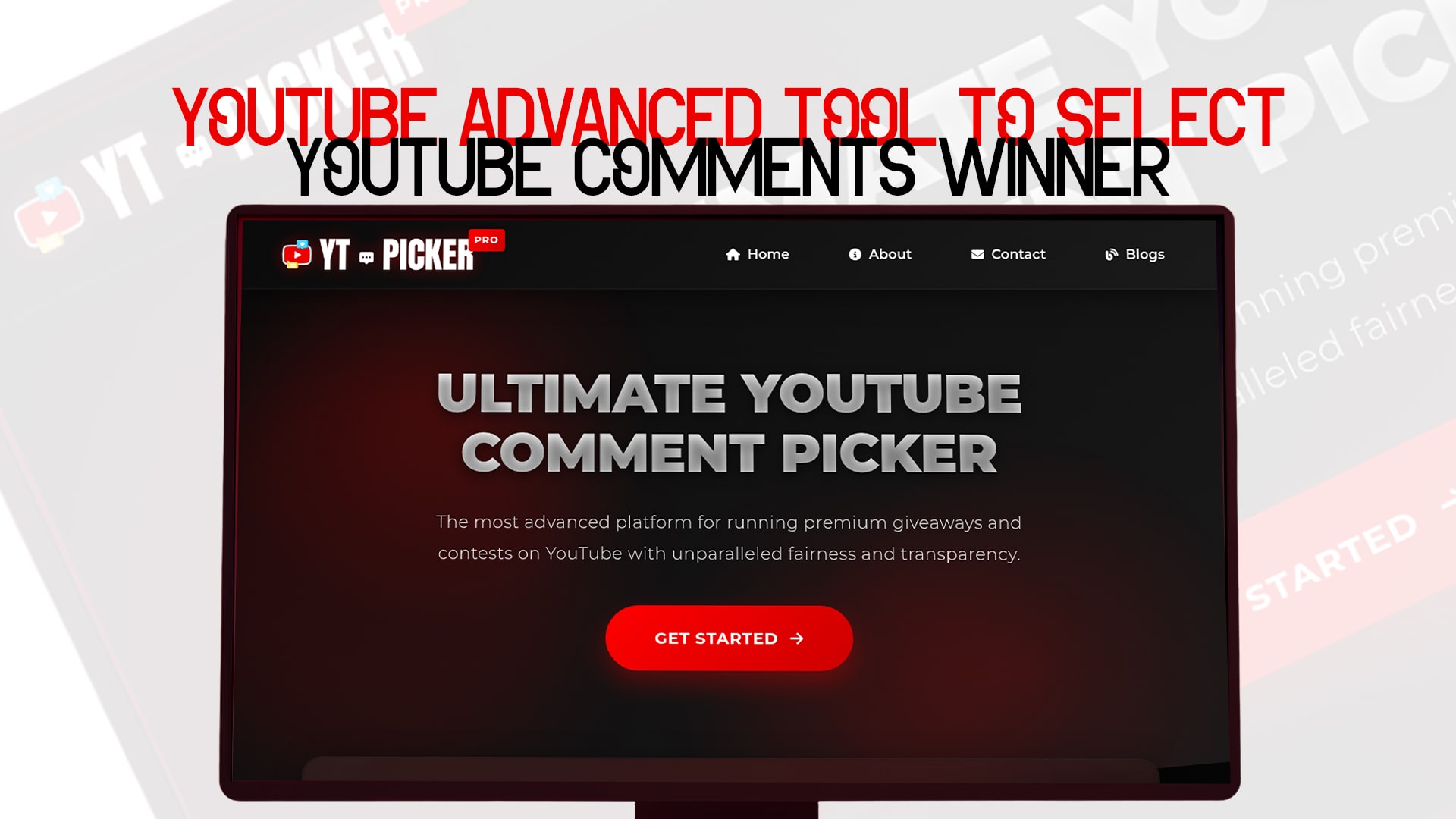YouTube Advanced Tool to Select YouTube Comments Winner