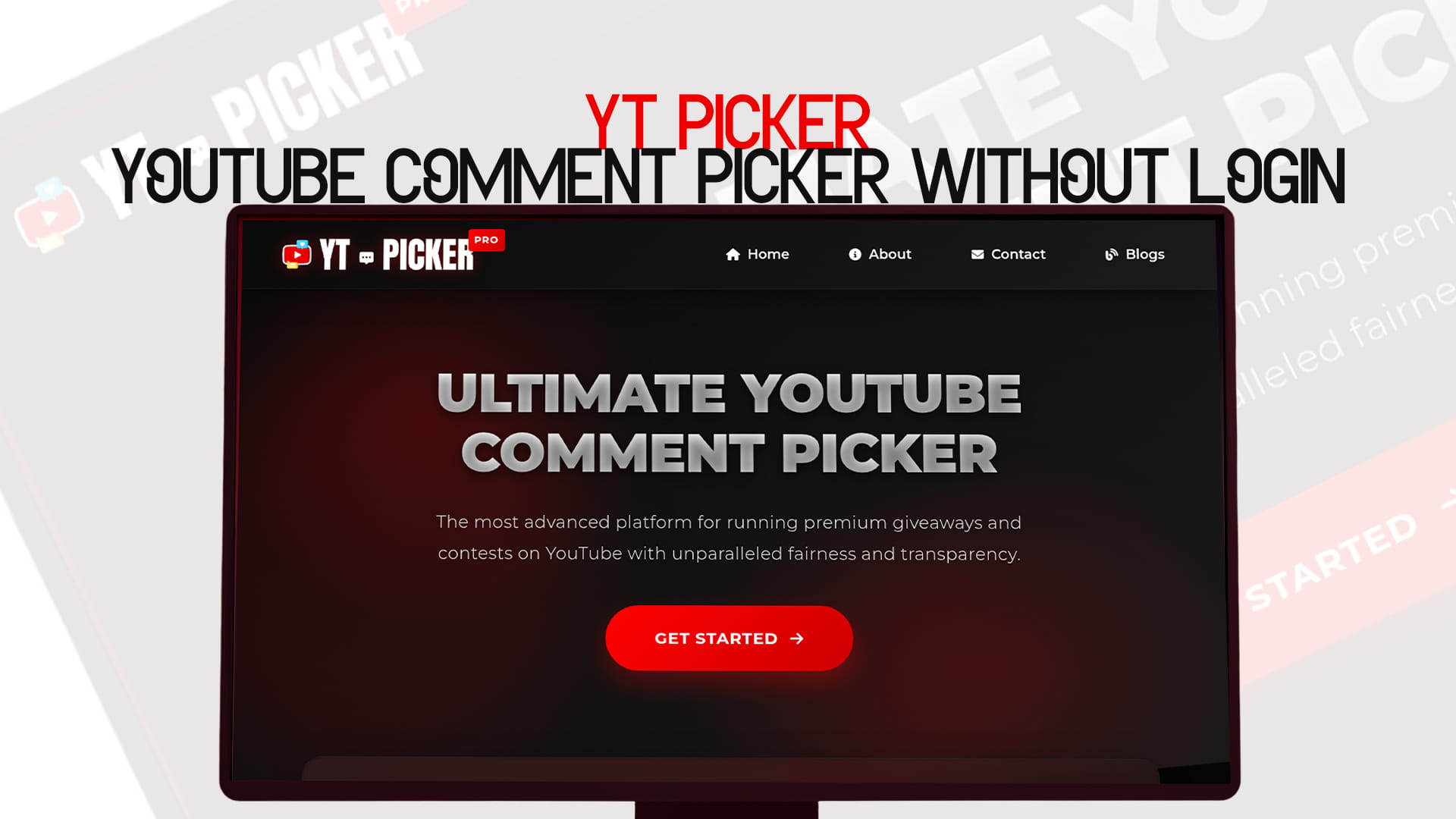 YT Picker - YouTube Comment Picker without Login