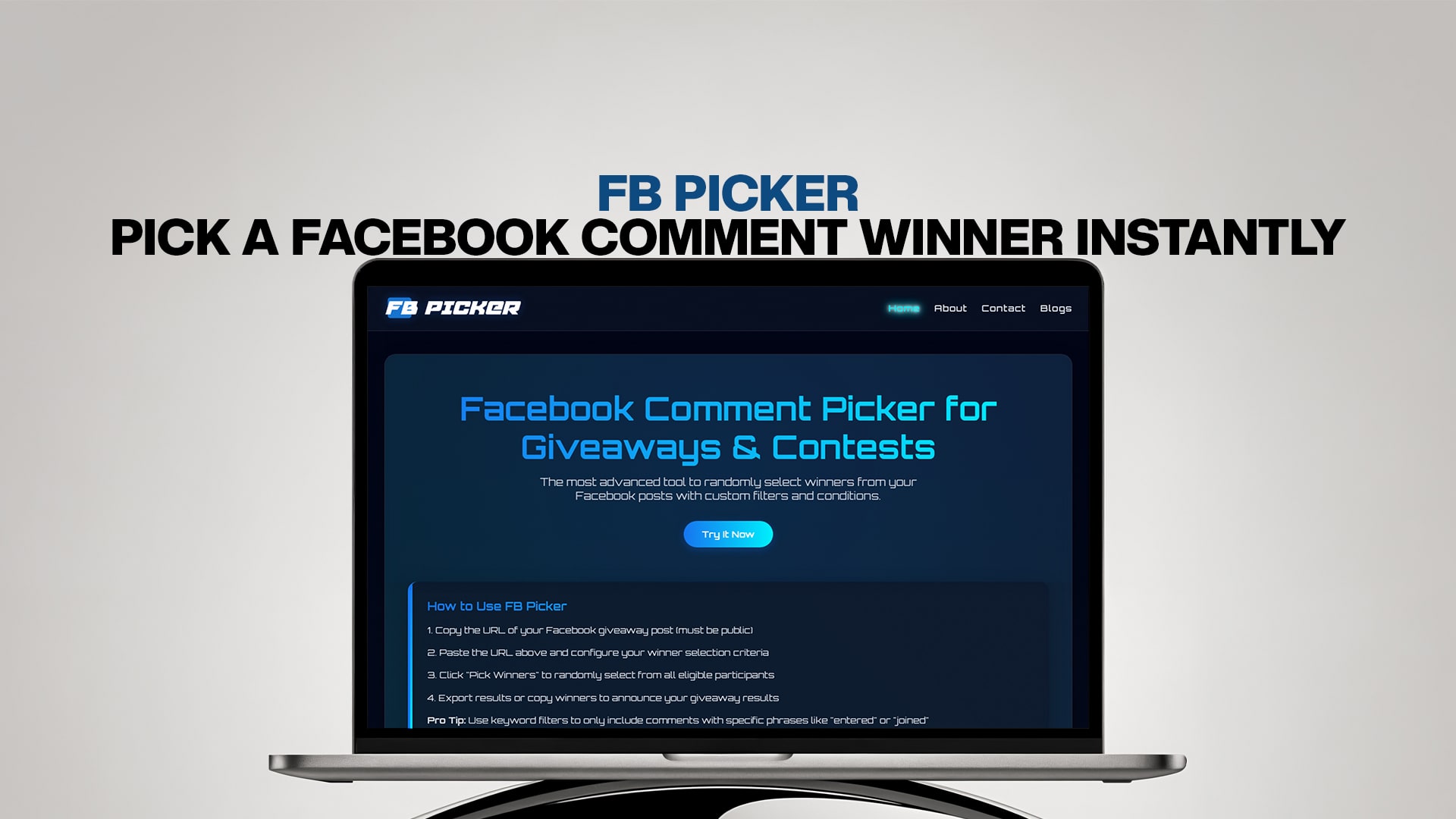 FB Picker - Pick a Facebook Comment Winner Instantly